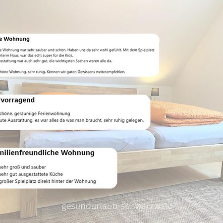 Ferienwohnung Kinzigblick - Balkon - Fuer Kinder - Mit Bettwaesche & Handtuecher Schenkenzell Exterior photo